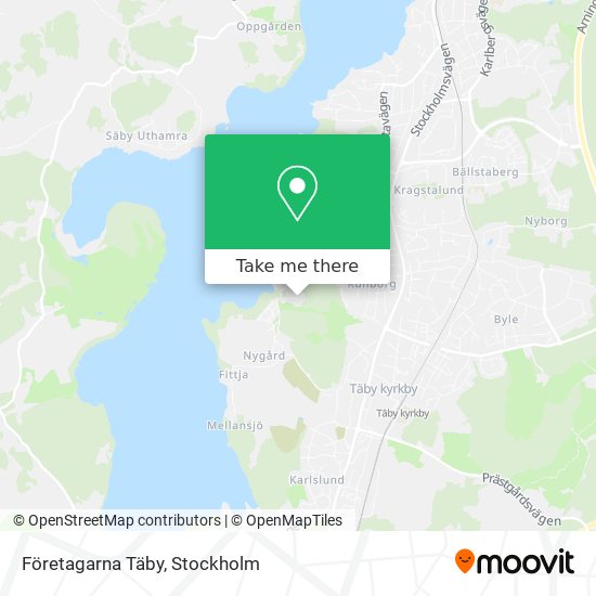 Företagarna Täby map