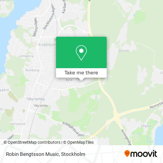 Robin Bengtsson Music map