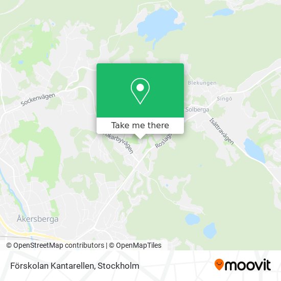 Förskolan Kantarellen map