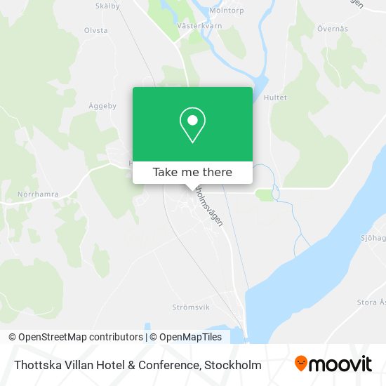 Thottska Villan Hotel & Conference map