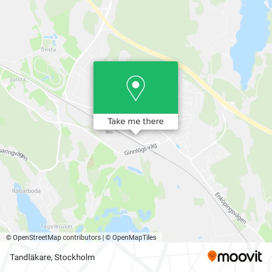 Tandläkare map