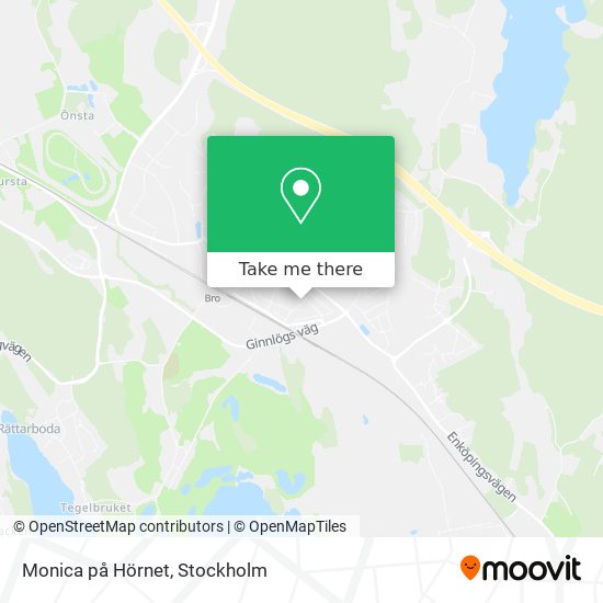 Monica på Hörnet map