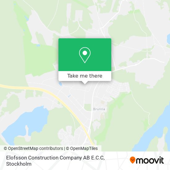 Elofsson Construction Company AB E.C.C map