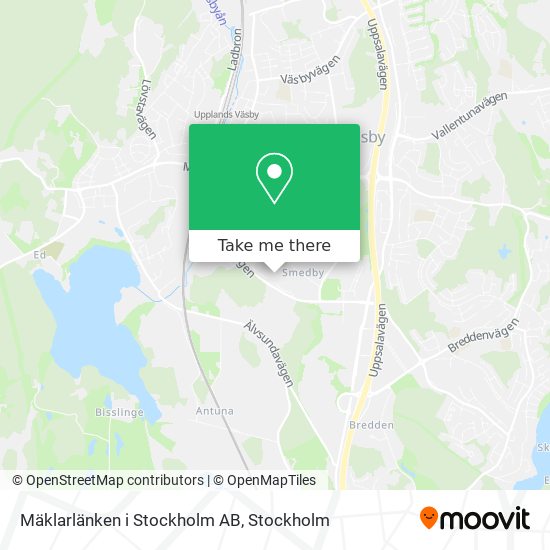 Mäklarlänken i Stockholm AB map