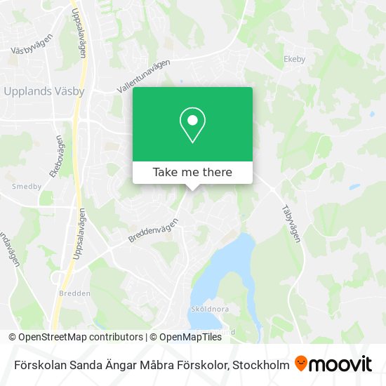 Förskolan Sanda Ängar Måbra Förskolor map