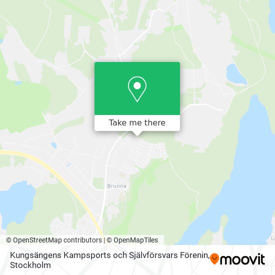 Kungsängens Kampsports och Självförsvars Förenin map