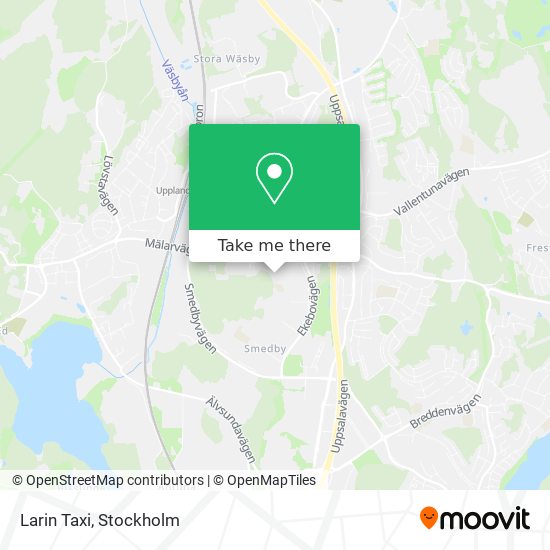 Larin Taxi map