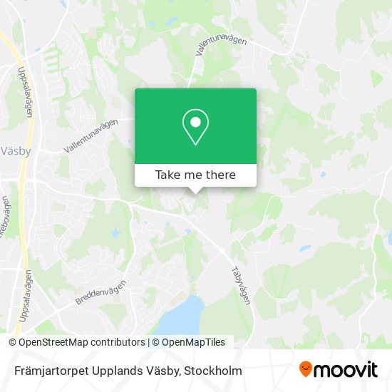 Främjartorpet Upplands Väsby map