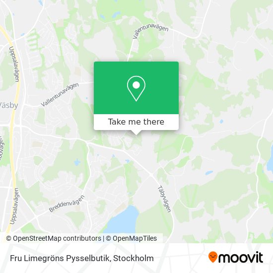 Fru Limegröns Pysselbutik map