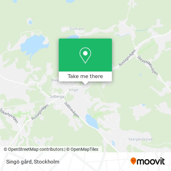 Singö gård map