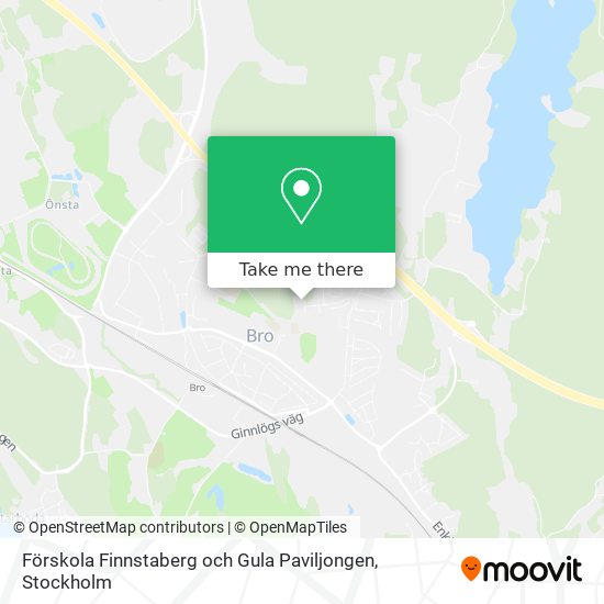 Förskola Finnstaberg och Gula Paviljongen map