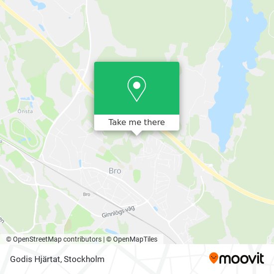 Godis Hjärtat map