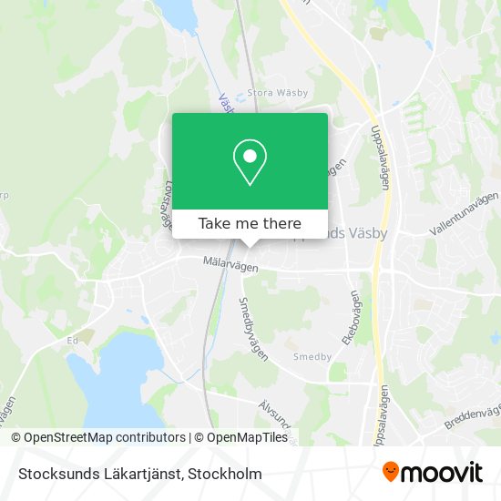 Stocksunds Läkartjänst map