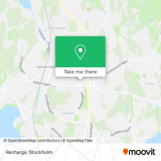 Recharge map