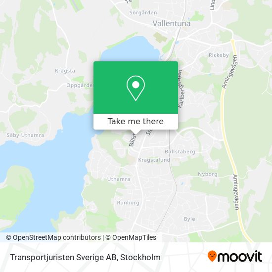 Transportjuristen Sverige AB map