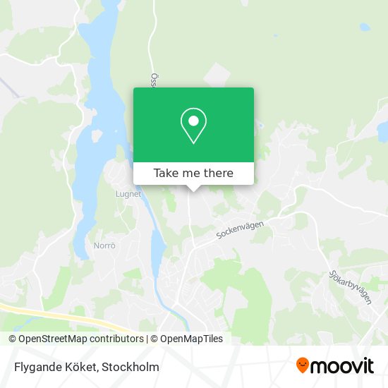 Flygande Köket map