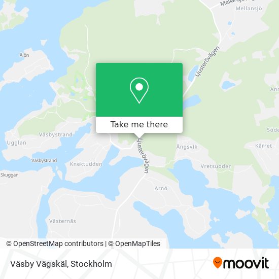 Väsby Vägskäl map