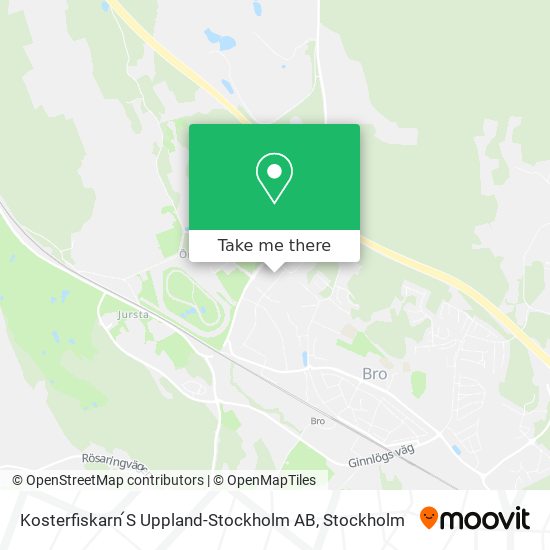 Kosterfiskarn ́S Uppland-Stockholm AB map