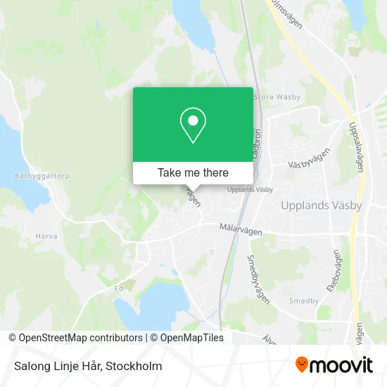 Salong Linje Hår map