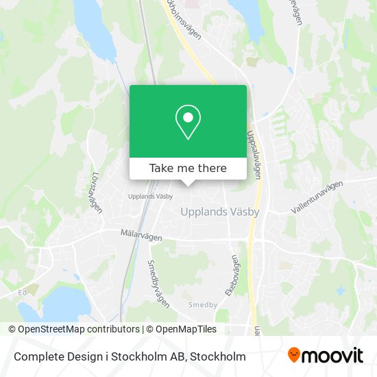 Complete Design i Stockholm AB map