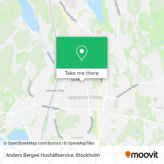 Anders Bergeé Hushållservice map