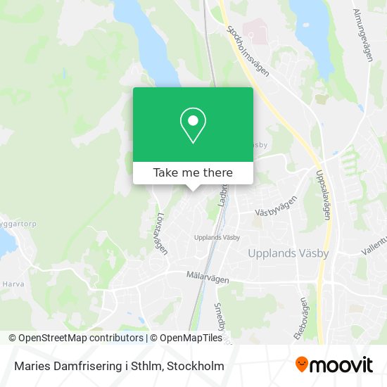 Maries Damfrisering i Sthlm map