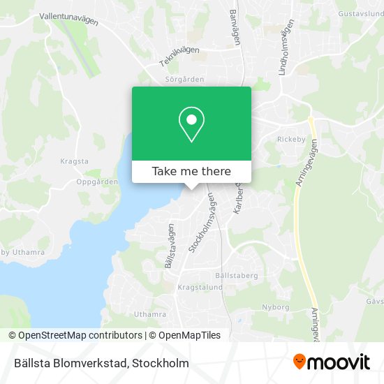 Bällsta Blomverkstad map