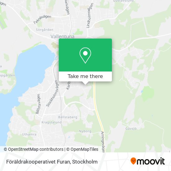 Föräldrakooperativet Furan map