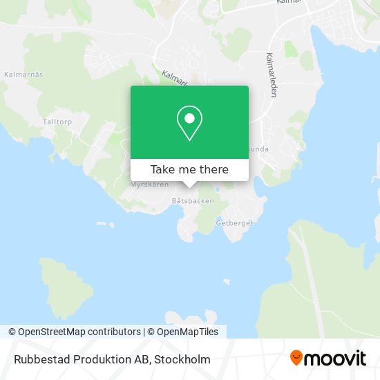 Rubbestad Produktion AB map