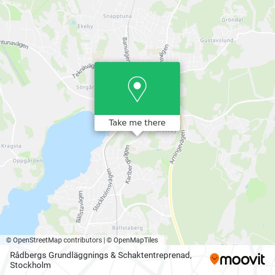 Rådbergs Grundläggnings & Schaktentreprenad map