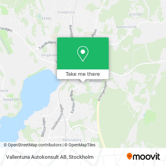 Vallentuna Autokonsult AB map