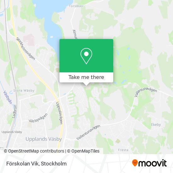 Förskolan Vik map