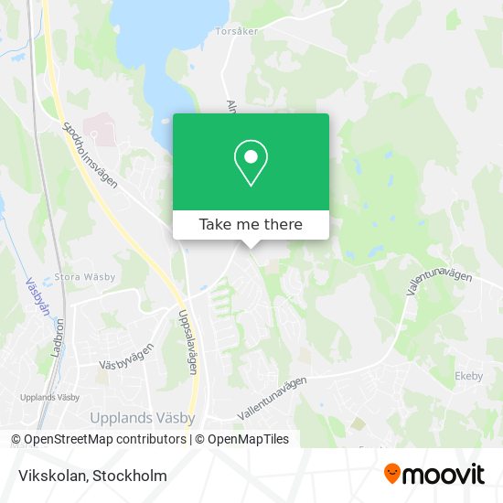 Vikskolan map