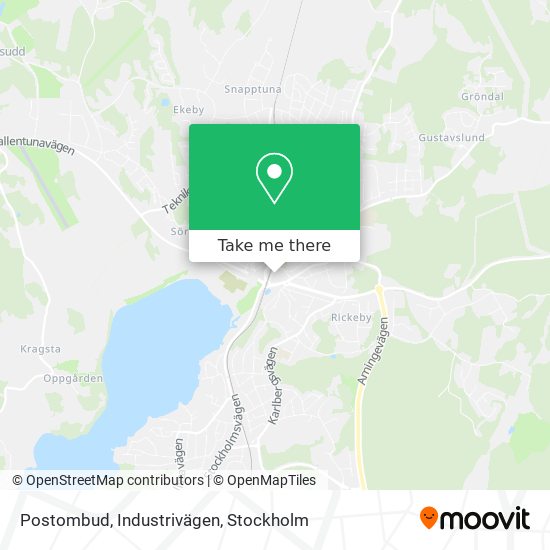 Postombud, Industrivägen map