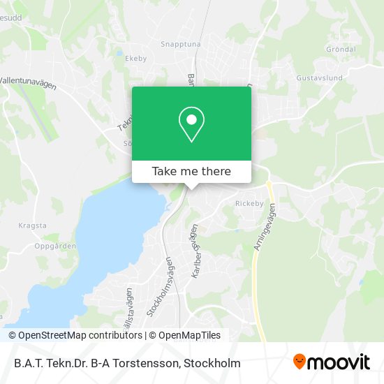 B.A.T. Tekn.Dr. B-A Torstensson map