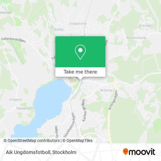 Aik Ungdomsfotboll map