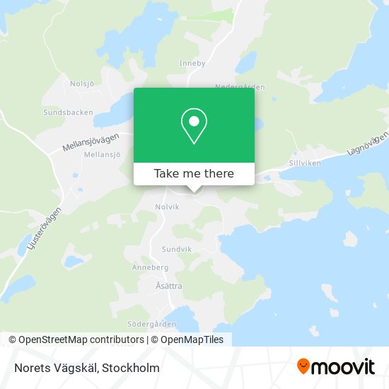 Norets Vägskäl map