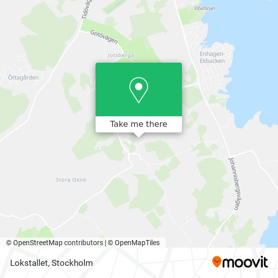 Lokstallet map