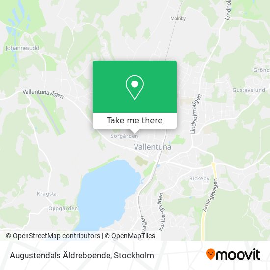 Augustendals Äldreboende map