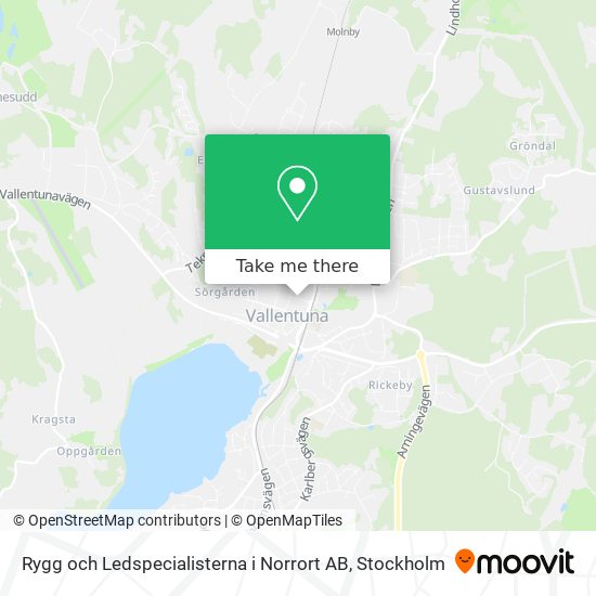 Rygg och Ledspecialisterna i Norrort AB map