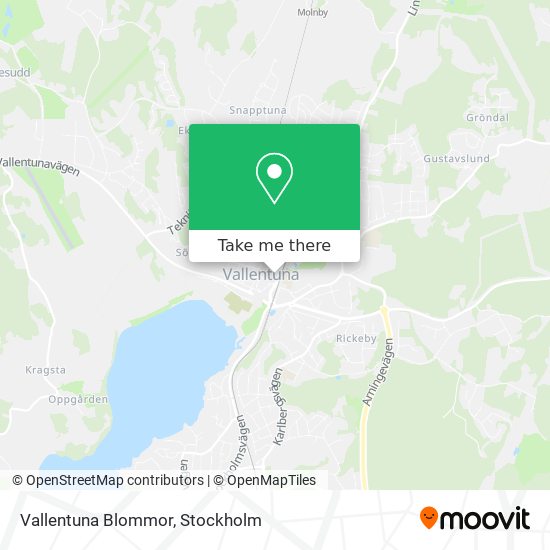 Vallentuna Blommor map