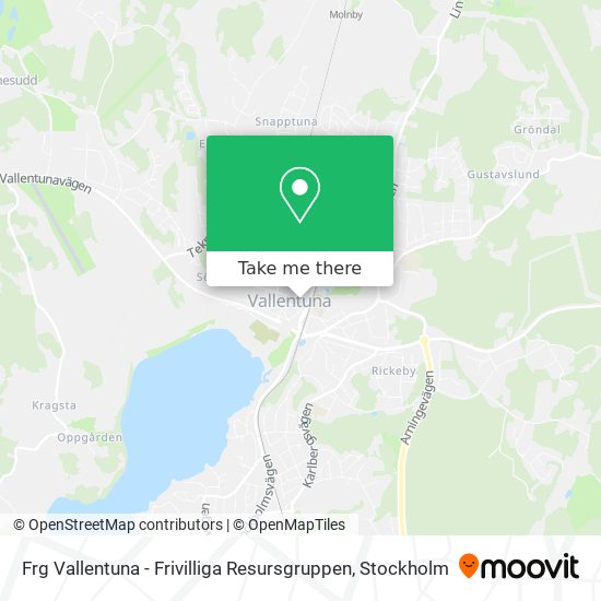 Frg Vallentuna - Frivilliga Resursgruppen map