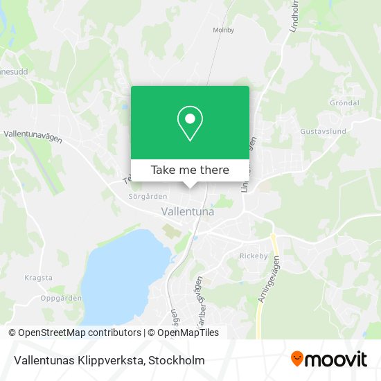 Vallentunas Klippverksta map