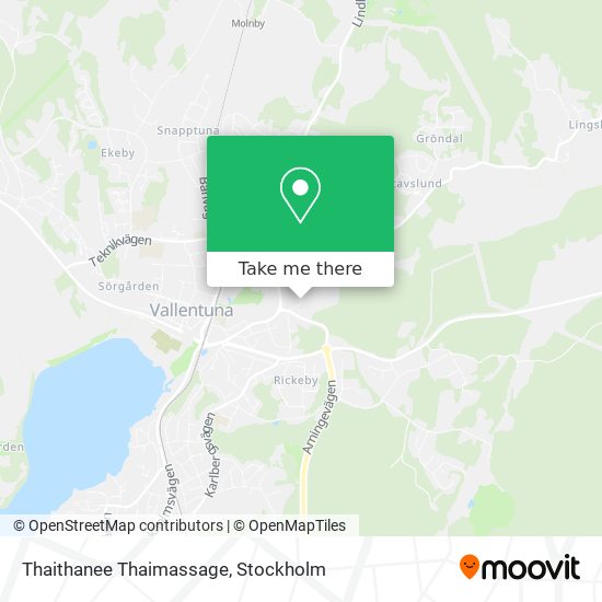 Thaithanee Thaimassage map