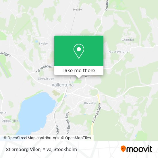 Stiernborg Vilén, Ylva map