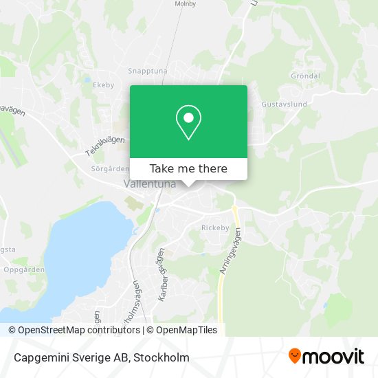 Capgemini Sverige AB map