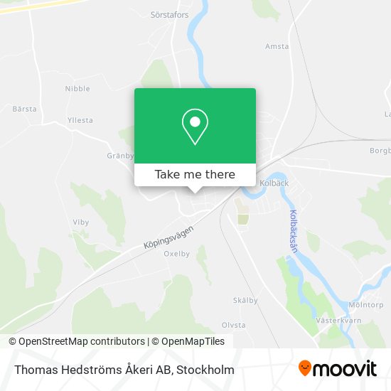 Thomas Hedströms Åkeri AB map