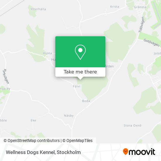 Wellness Dogs Kennel map