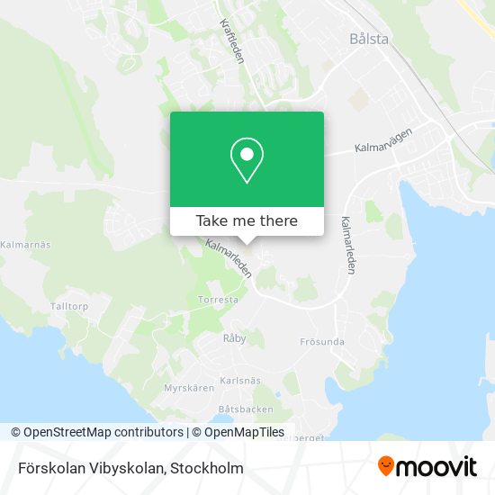 Förskolan Vibyskolan map