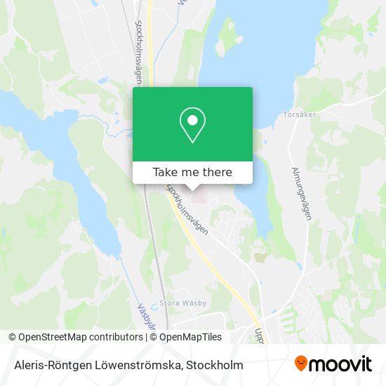 Aleris-Röntgen Löwenströmska map